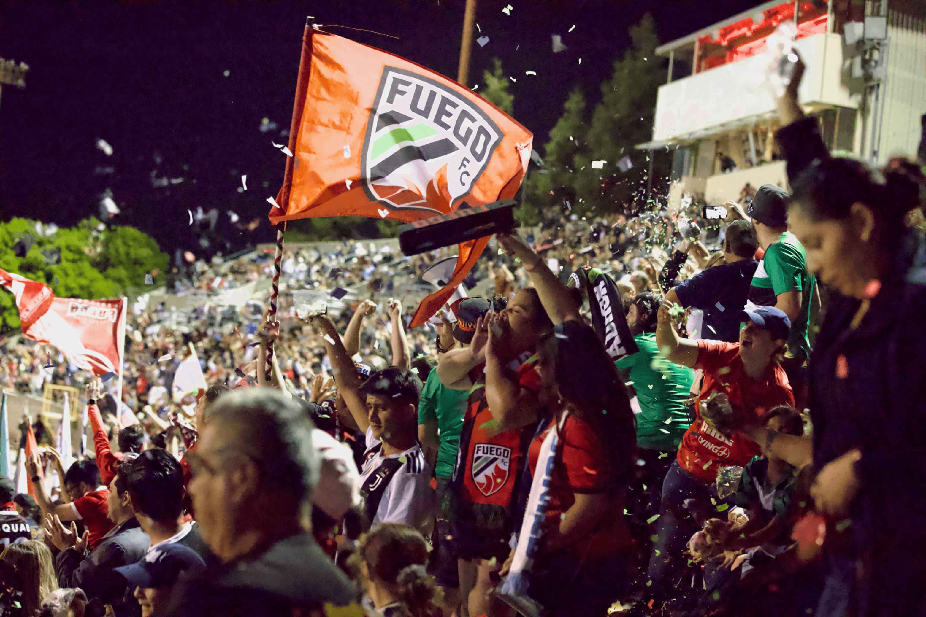 Fuego FC Player in Action