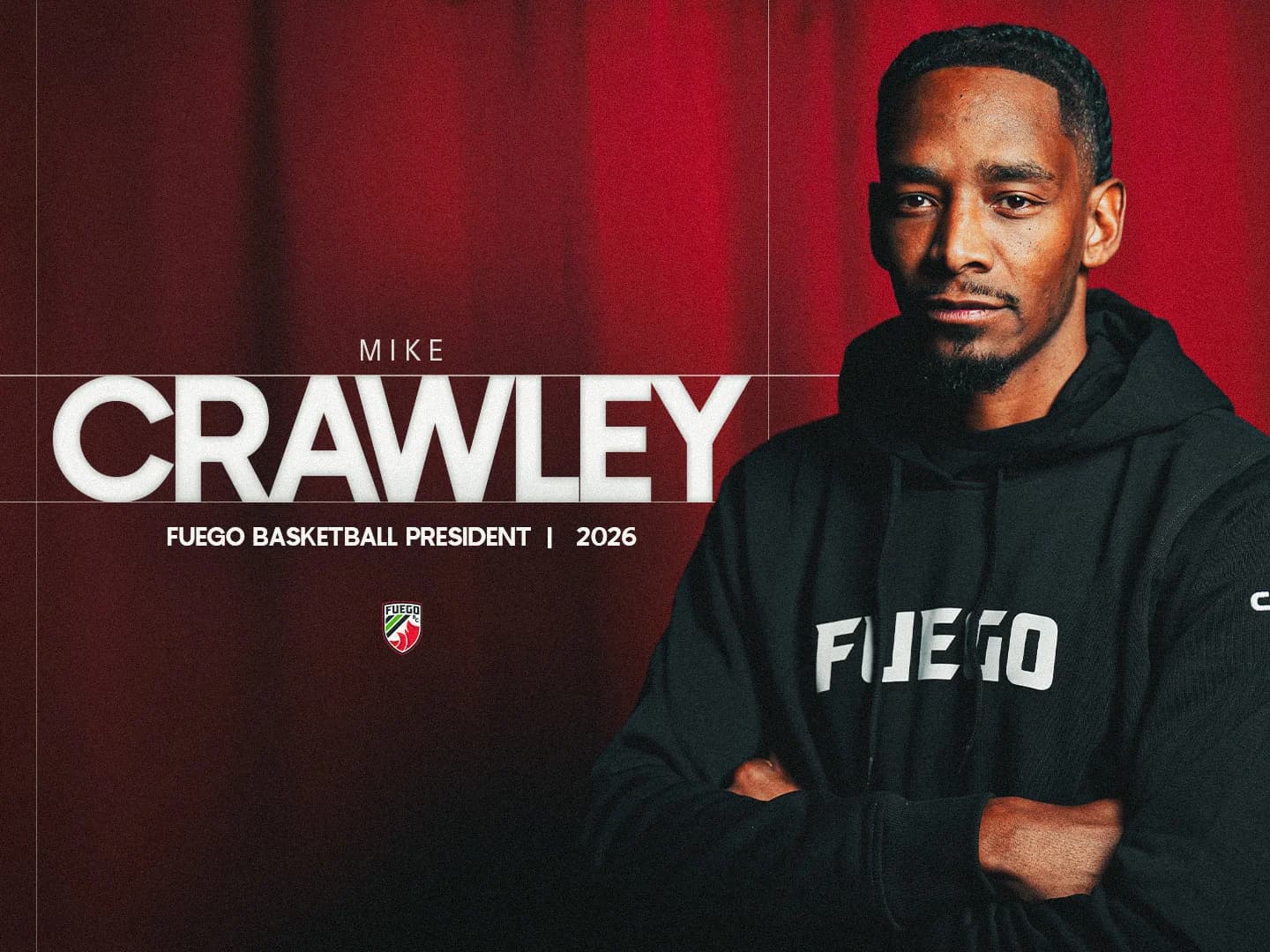 Fuego Appoints Michael Crawley as President of Fuego Basketball Club - Hero image
