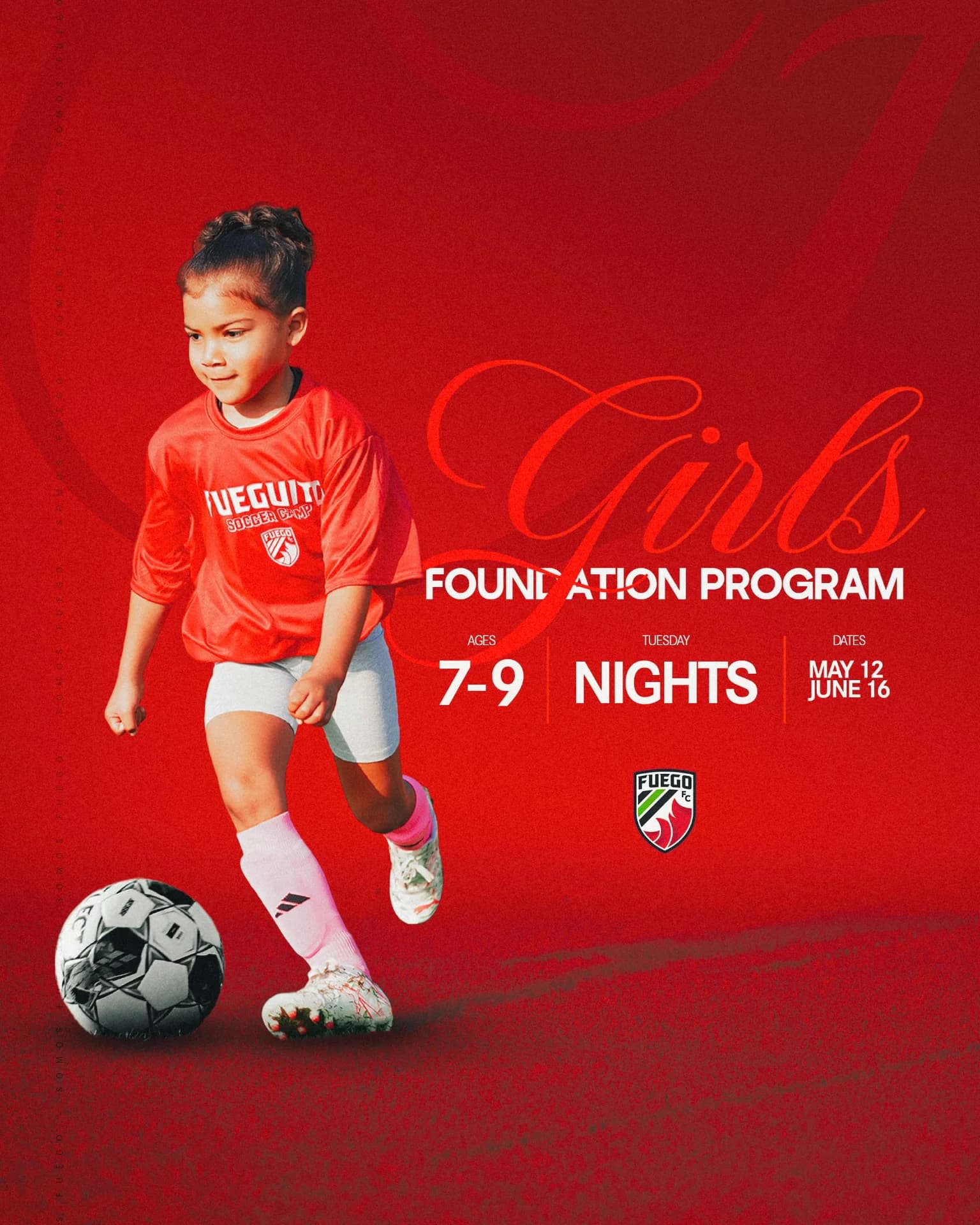 Fuego FC Launches New Girls Program - Hero image