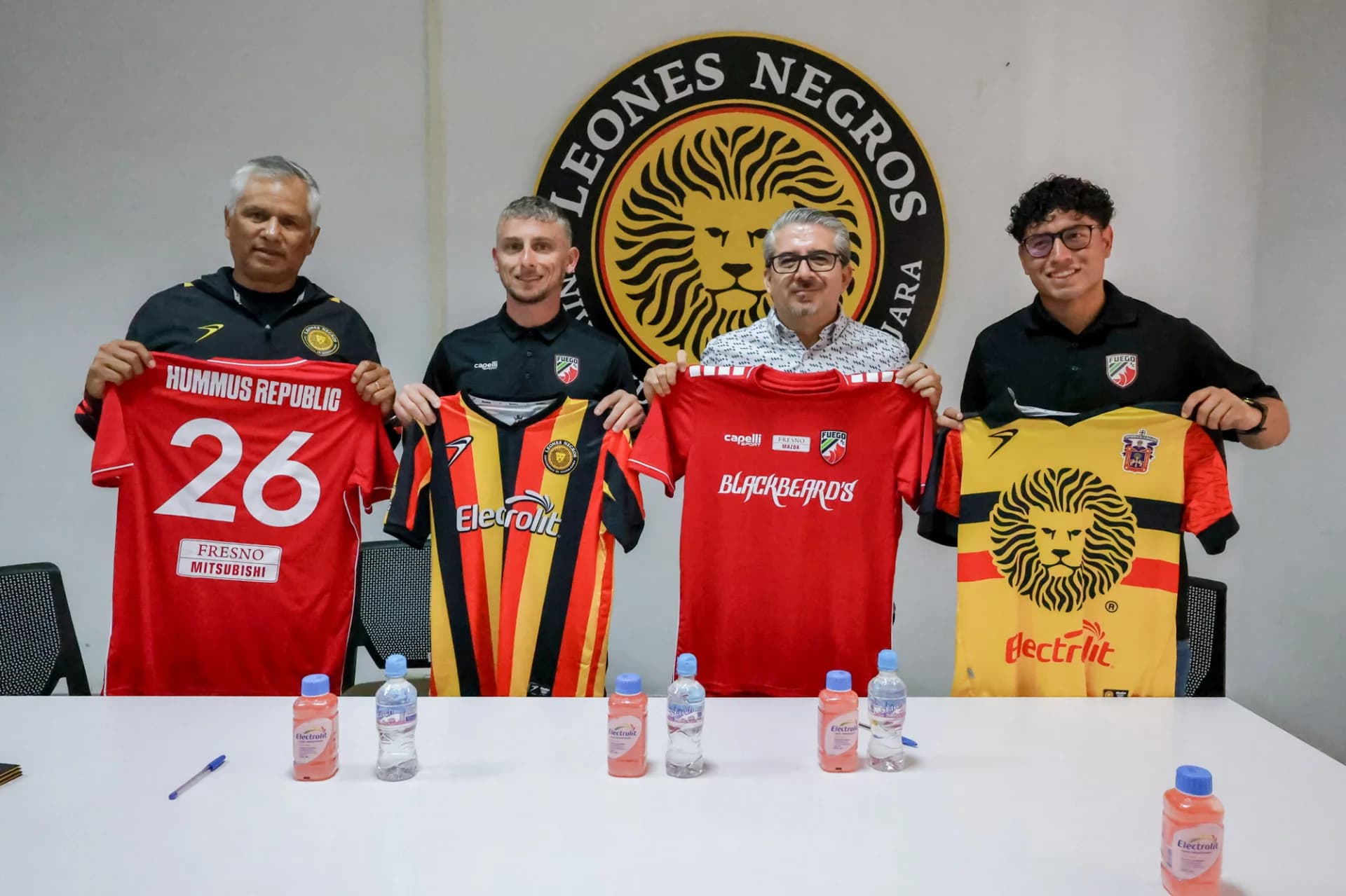 Fuego FC and Leones Negros Announce Landmark International Partnership - Hero image