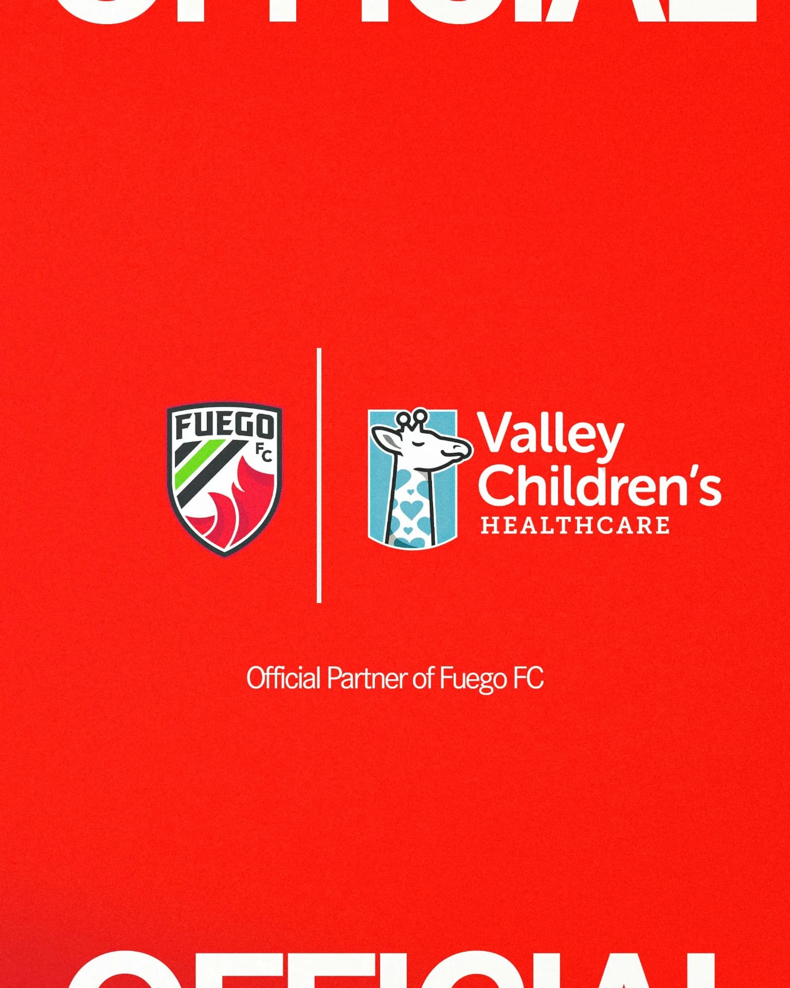 Fuego FC Announces Partnership with Valley Children’s - Hero image