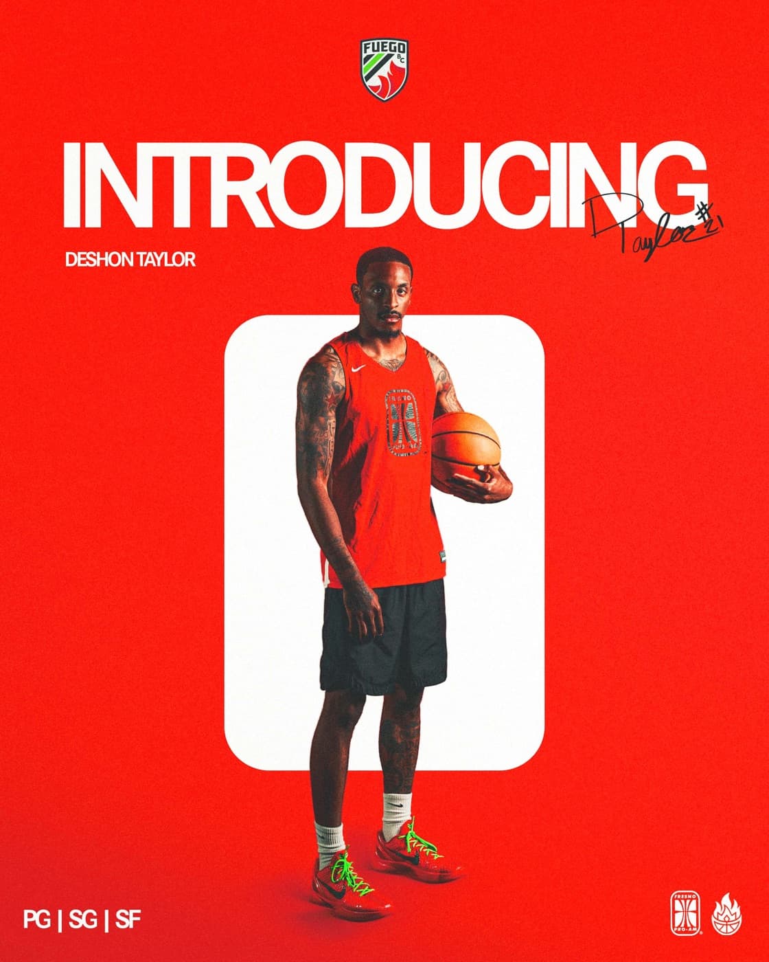 Introducing Deshon Taylor