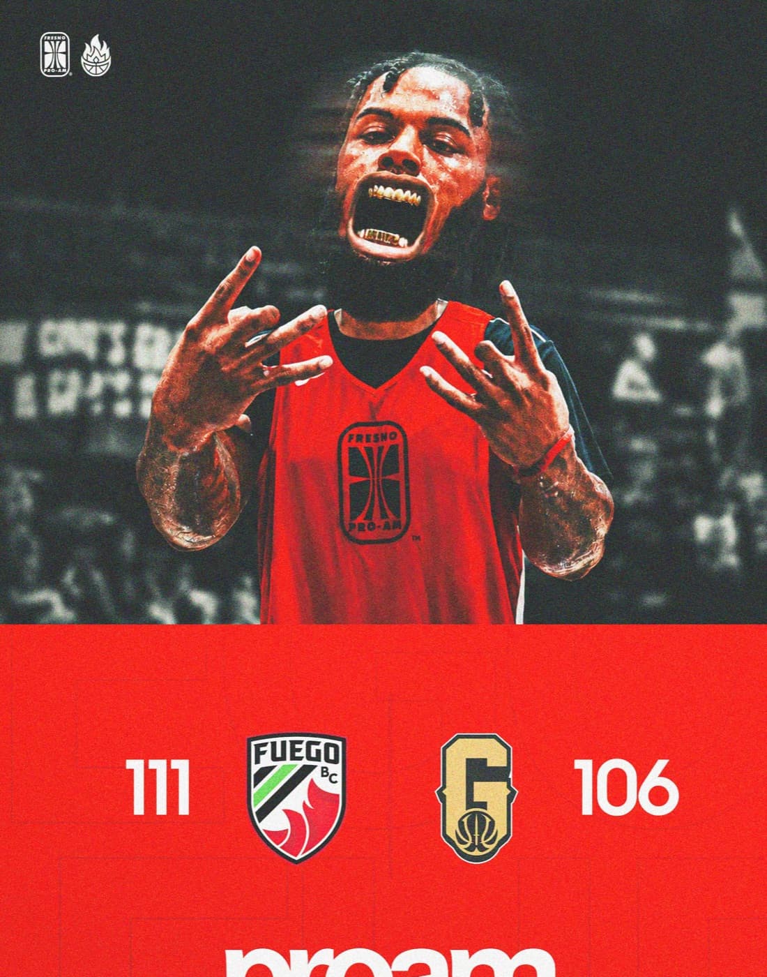 Fuego BC beat the Grizzlies 111–106
